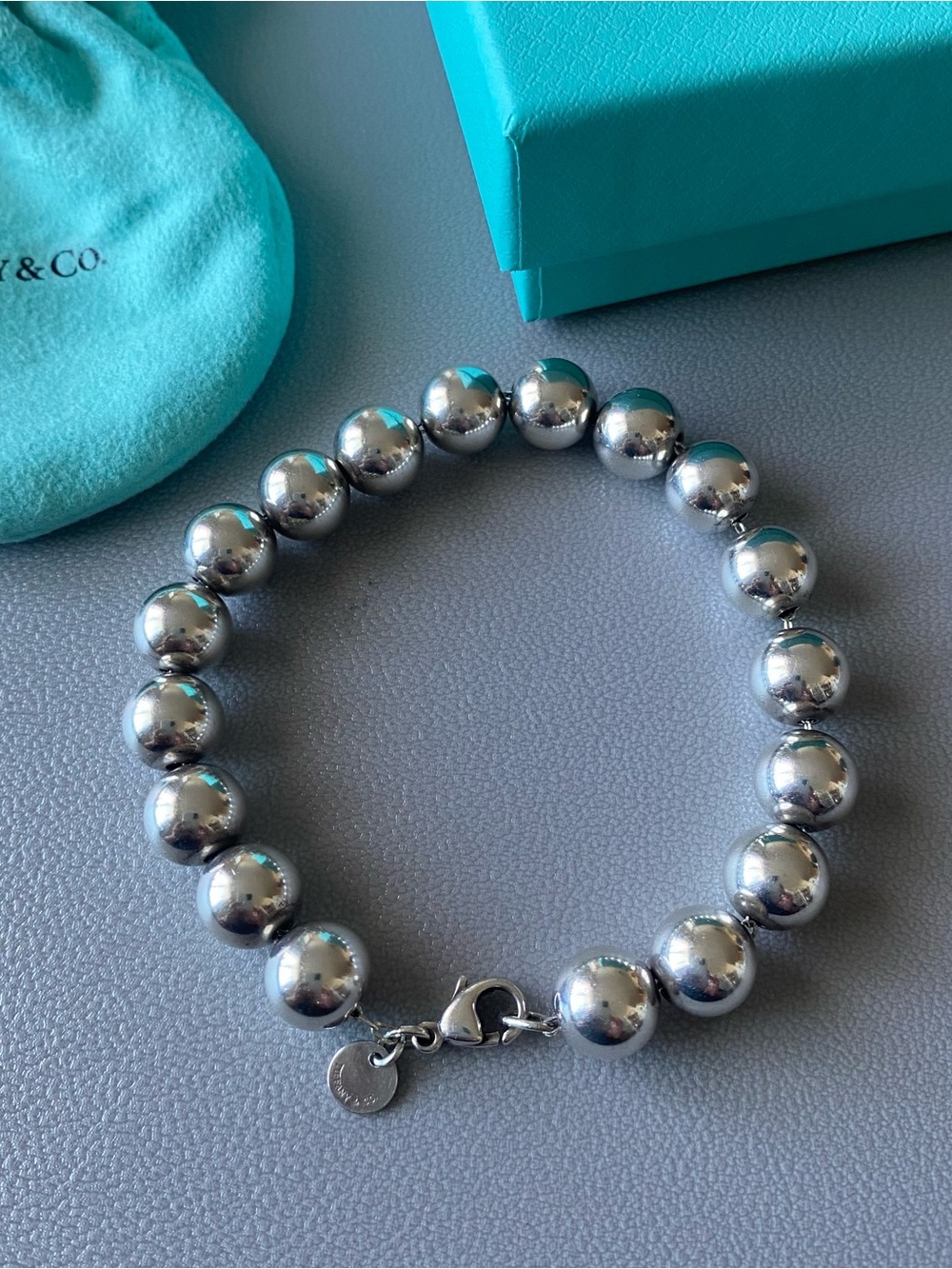 Tiffany & Co. 10 mm Bead Bracelet